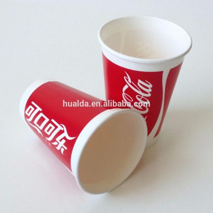 Tasse de papier enduite de PE jetable de double couche formant la machine