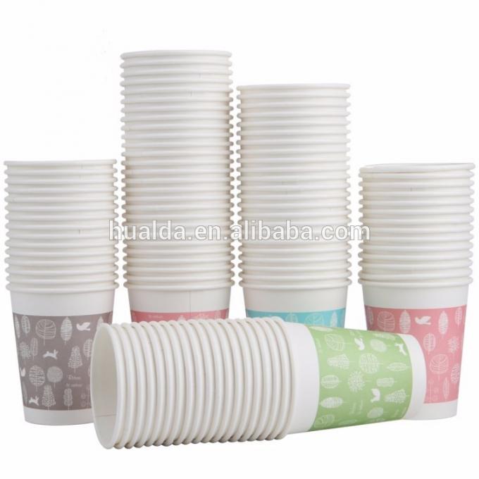 Tasse de papier enduite de PE jetable de double couche formant la machine