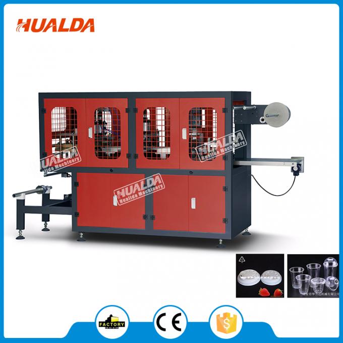 Couvercle jetable en plastique de tasse de HLD-420L formant la machine