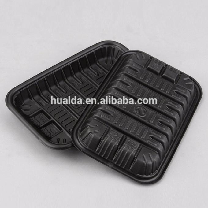 Machine thermoforming de dôme de couverture en plastique de couvercle pour la boîte de papier à nourriture