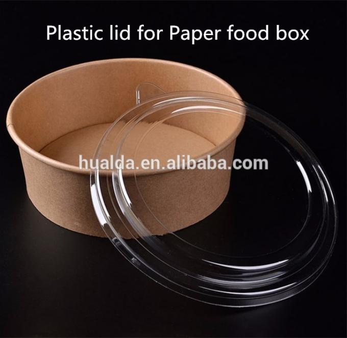 Machine thermoforming de dôme de couverture en plastique de couvercle pour la boîte de papier à nourriture