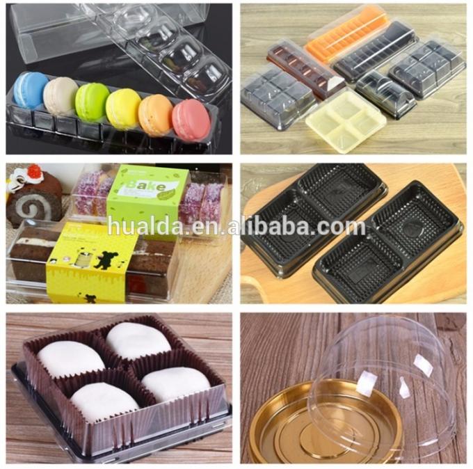 Petite machine en plastique de fabrication de cartons de plateau de gâteau de boulangerie avec le bon prix
