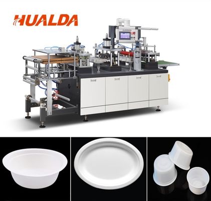 Chine 1000 kilogrammes de tasse en plastique formant la machine, poinçonneuse de couvercle une garantie d'an fournisseur