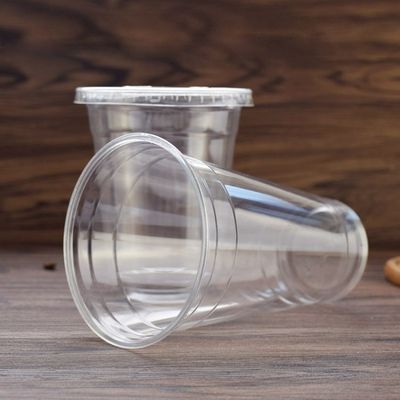Arrosez la tasse en plastique de bol en verre de boisson de jus formant la machine avec le petit prix fournisseur