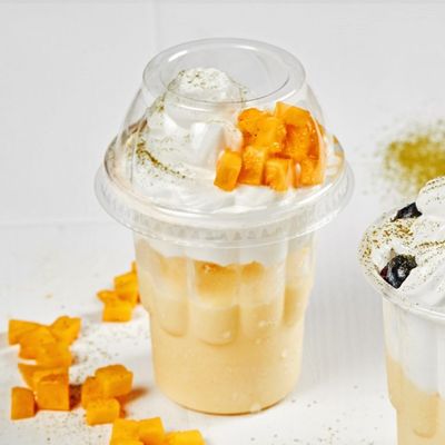 Machine en plastique froide de fabricant de tasse de crème glacée de yaourt de conteneur de boissons fournisseur