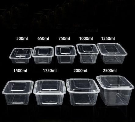 Tasse en plastique d'aliments de préparation rapide formant la machine 25 - 35 frottent/faciles minimum maintiennent fournisseur