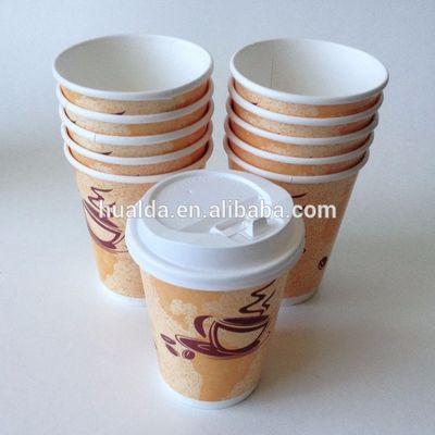 Tasse en verre de papier de crème glacée formant la machine fournisseur
