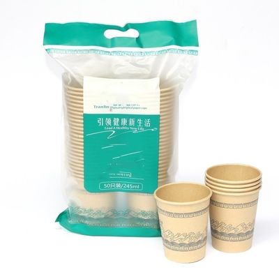 HDPE pratique de machine à emballer de tasse de papier/film emballage de LDPE/pp/POF fournisseur