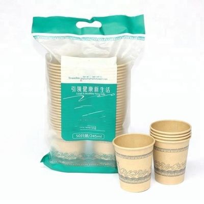 La machine à emballer imprimée de tasse de papier conçoivent la dimension en fonction du client de 6,7 * 1,4 * 1,68 M fournisseur