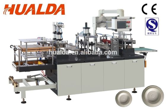 Couvercle en plastique à grande vitesse de Hualida HLD-450W faisant la machine fournisseur