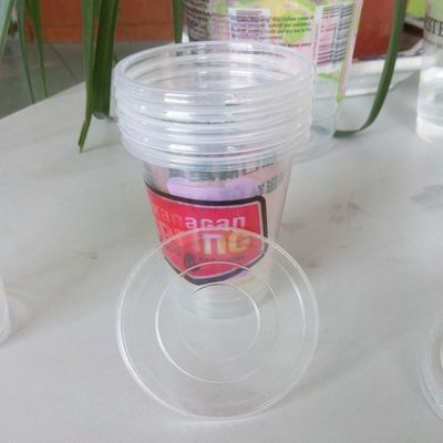 Couvercle en plastique à grande vitesse de Hualida HLD-450W faisant la machine fournisseur