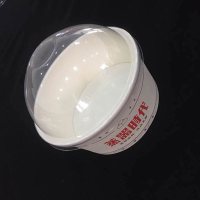 petit chapeau rond en plastique clair de couvercle de dôme de la catégorie comestible pp formant faisant la machine pour la cuvette chaude de déjeuner fournisseur