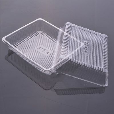 machine thermoforming en plastique pour faire le plateau jetable de conteneur de gâteau fournisseur
