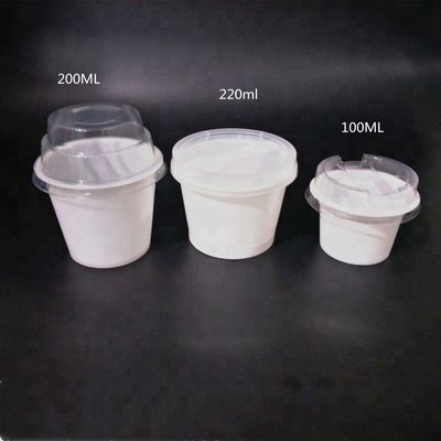10oz qui respecte l'environnement bon marché dégagent la tasse en plastique d'ANIMAL FAMILIER pour la crème glacée avec le couvercle fournisseur