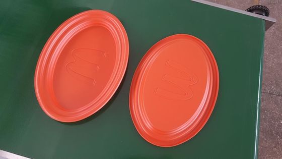 Fruit de nourriture enveloppant le plateau d'emballage formant la machine fournisseur