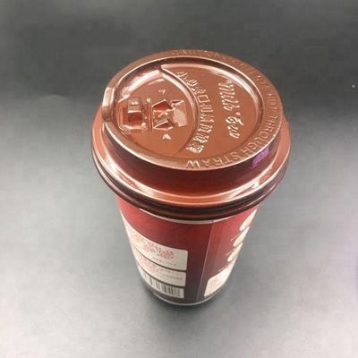 Tasse en plastique de café durable formant le service fait sur commande d'OEM/ODM de logo de machine fournisseur